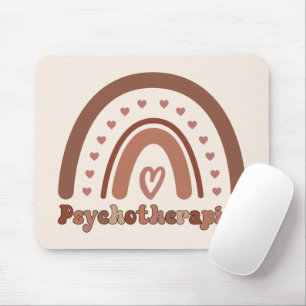Mousepad Terapêutica Boho Rainbow Psicoterapeuta