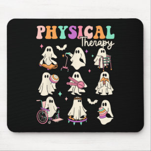 Mousepad Terapêutica Física Fantasma Engraçada Terapêutica 