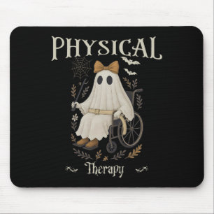 Mousepad Terapêutica Física Fantasma Spooky Halloween O