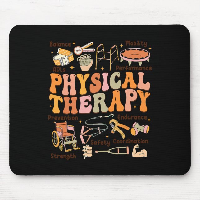 Mousepad Terapêutica Física Pt Pta Queda Ação de Graças (Frente)