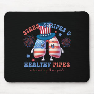 Mousepad Terapêutica Respiratória Pulmonar Quarto De