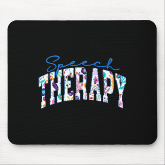Mousepad Terapia da Fala Terapeuta Divertido Linguagem Arte
