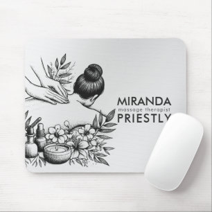 Mousepad Terapia de Massagem Mãos de Cura Spa de Energia Be