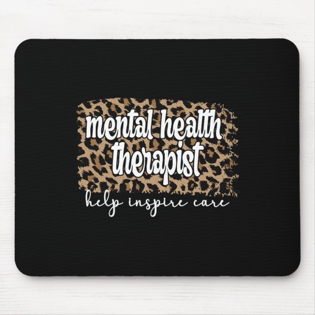 Mousepad Terapia de Saúde Mental Terapêutica (Frente)