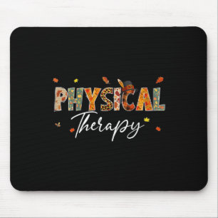 Mousepad Terapia Física Divertida Abóbora de outono