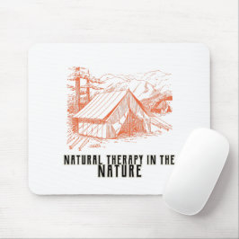 Mousepad Terapia natural na natureza