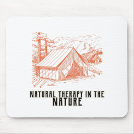 Mousepad Terapia natural na natureza
