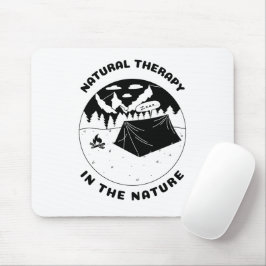 Mousepad Terapia natural na natureza