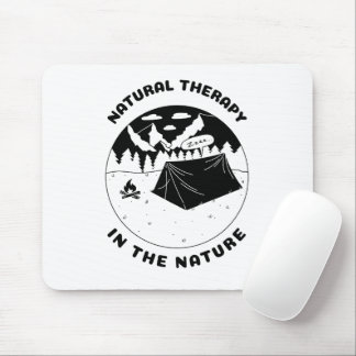 Mousepad Terapia natural na natureza