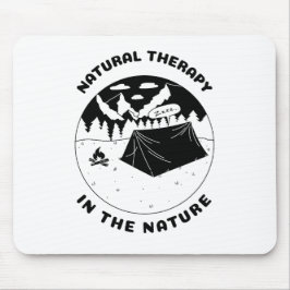 Mousepad Terapia natural na natureza