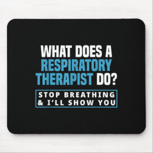 Mousepad Terapia Respiratória Divertida Terapeuta Respirató