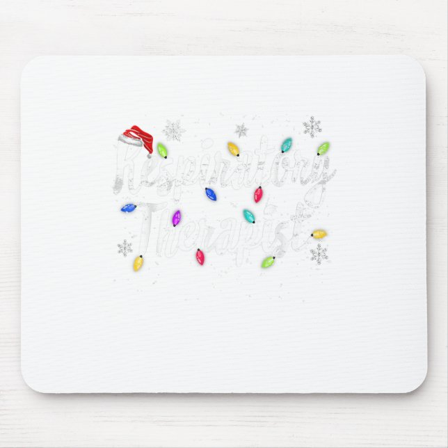 Mousepad Terapia Respiratória Natal 2022 Futura Enfermeira (Frente)