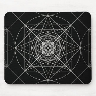 Mousepad Terceira geometria sagrado dimensional