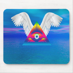 Mousepad Terceiro Olho com Asas