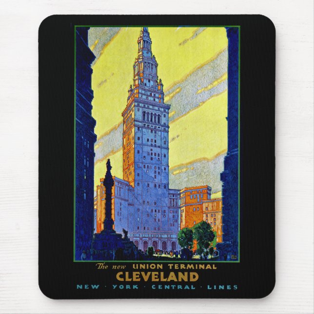 Mousepad Terminal da união do ~ de Cleveland (Frente)