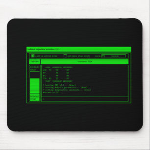 Mousepad Terminal Verde do Programador