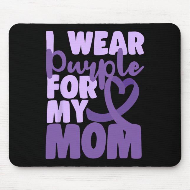 Mousepad Terminar Heimer Eu Uso Roxo Para a Minha Mãe Consc (Frente)