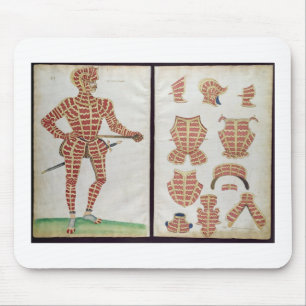 Mousepad Terno de armadura para o duque de Worcester, 1589