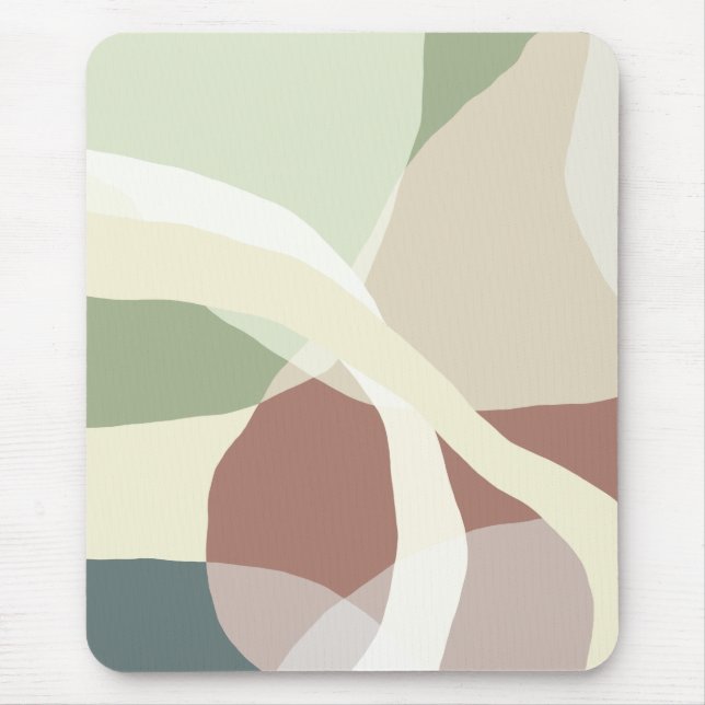 Mousepad Terra abstrato (Frente)