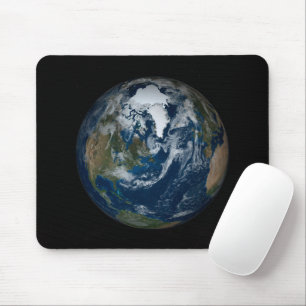Mousepad Terra Com Nuvens E Gelo Marítimo 2