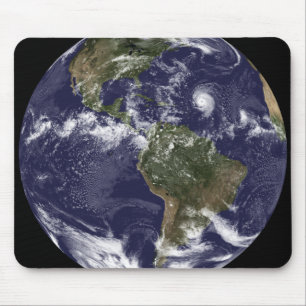 Mousepad Terra completa que mostra America do Norte 2