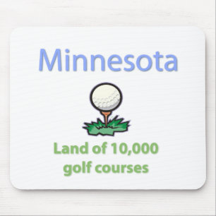 Mousepad Terra de 10 mil campos de golfe