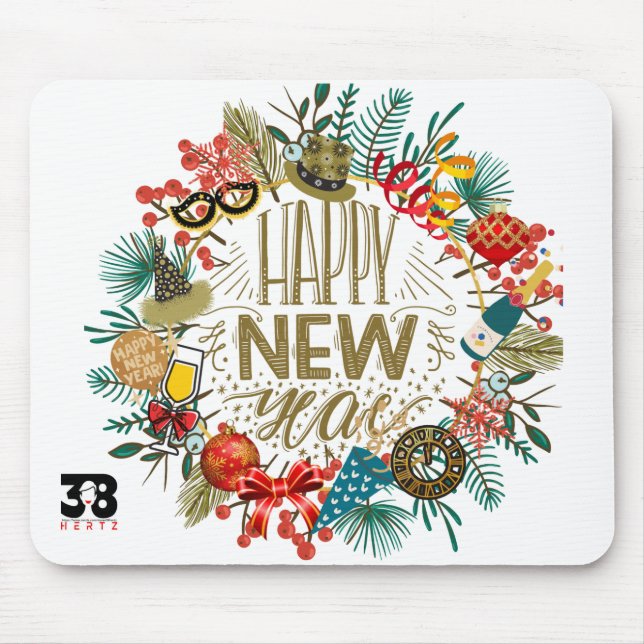 Mousepad Terra de Ano Novo (Frente)