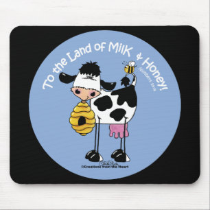 Mousepad Terra de Leite e Mel