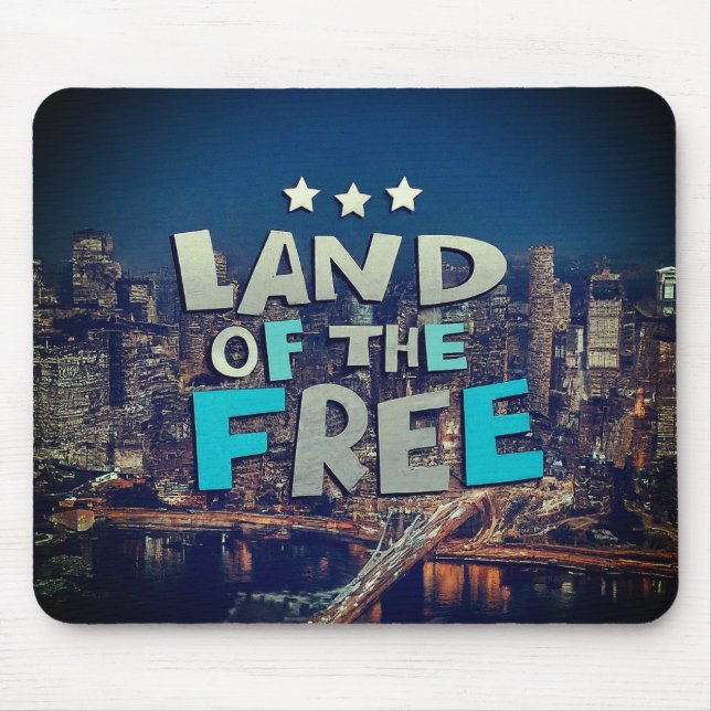 Mousepad Terra dos livres (Frente)