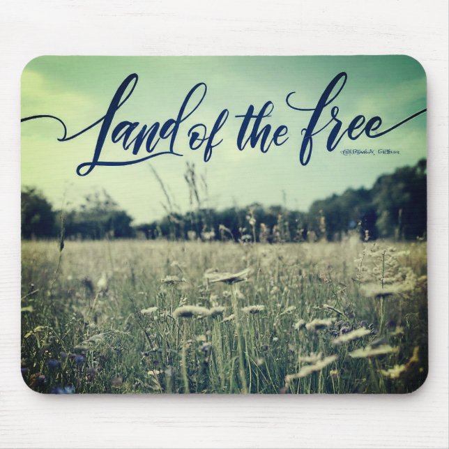 Mousepad Terra dos livres (Frente)