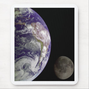 Mousepad Terra e lua por Galileo