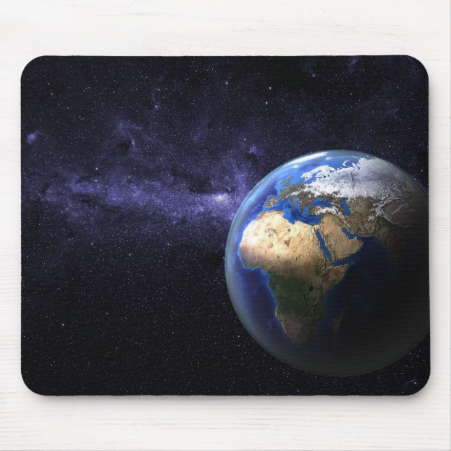 Mousepad Terra no espaço (Frente)