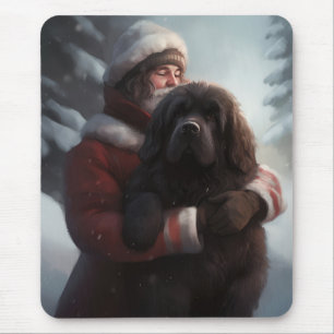 Mousepad Terra Nova Com Papai Noel Natal Festivo