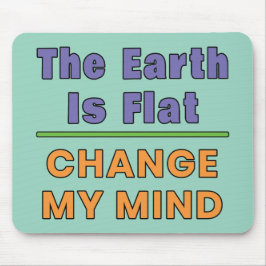 Mousepad Terra Plana