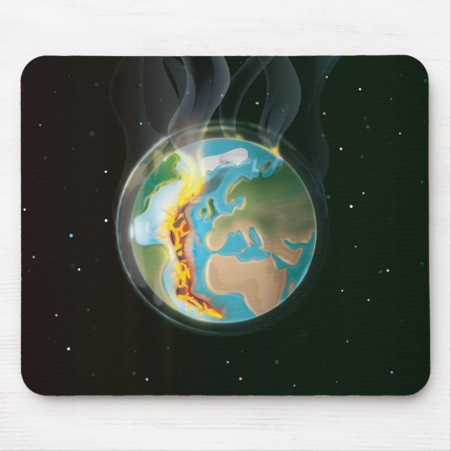 Mousepad Terra Queimando (Frente)