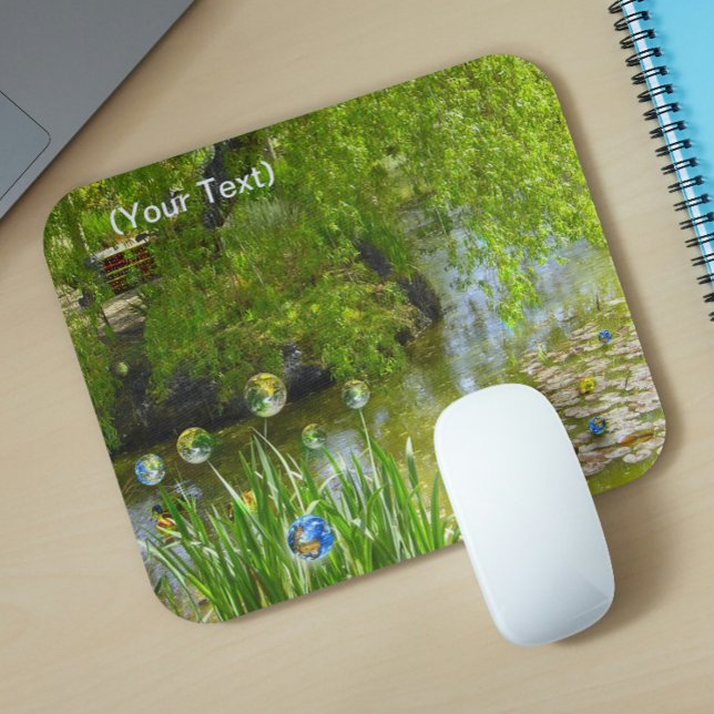 Mousepad Terra reciclagem (Criador carregado)