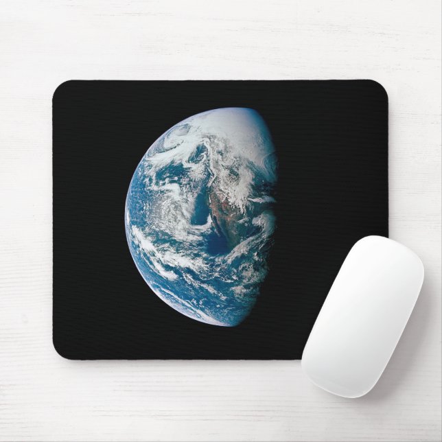 Mousepad Terra Tirada Da Nave Espacial Apollo 13. (Com mouse)
