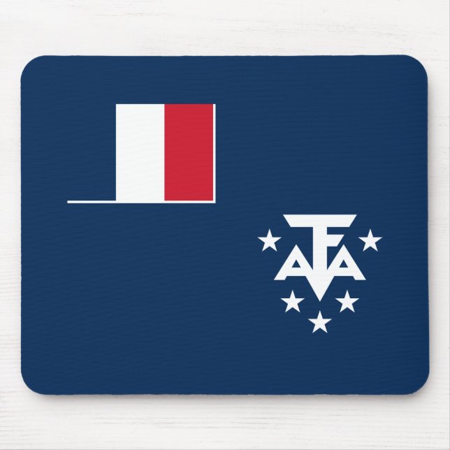 Mousepad Terras Antárticas Austrais Francesas (Frente)
