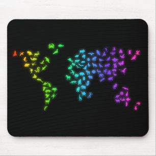 Mousepad Terre et animaux