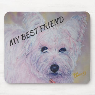 MOUSEPAD TERREIRO DO OCIDENTE BRANCO