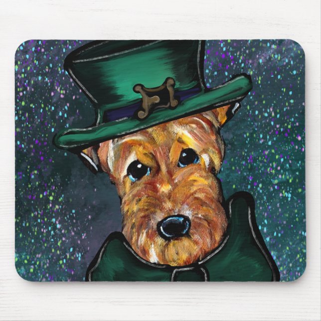 MOUSEPAD TERRIER AIREDALE       (Frente)