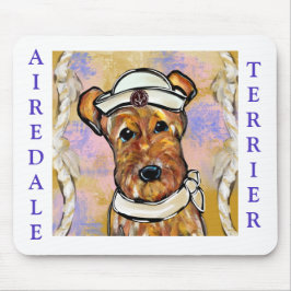 MOUSEPAD TERRIER AIREDALE  