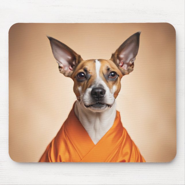 Mousepad Terrier Budista Brasileiro (Frente)