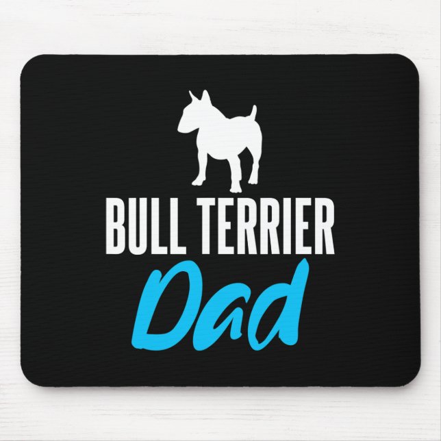 Mousepad Terrier Pai Divertido Dizendo Proprietários de Cãe (Frente)