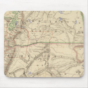 Mousepad Territórios de Washington e Oregon