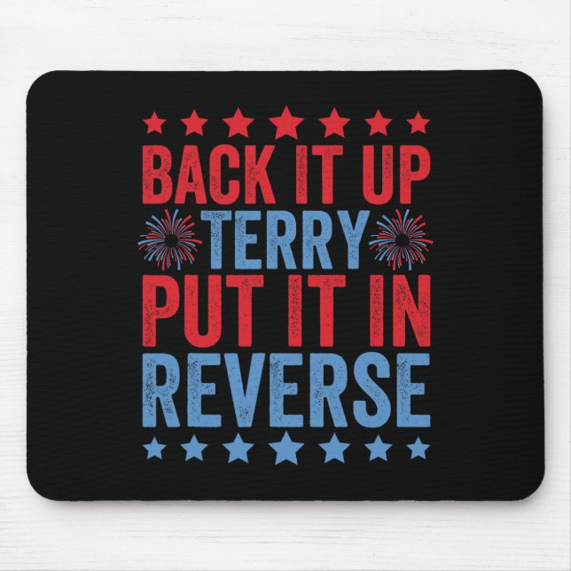 Mousepad Terry Colocou De Volta No Fogo Engraçado 4º (Frente)