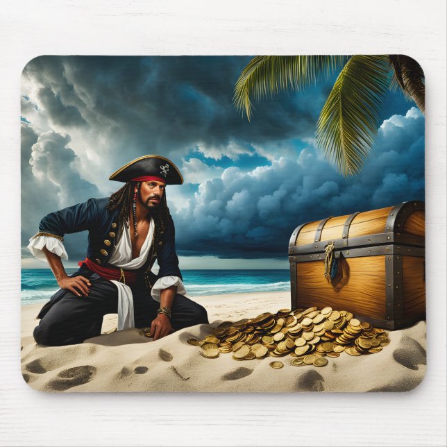 Mousepad Tesouro do Pirata (Frente)