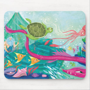 Mousepad Tesouros escondidos do oceano