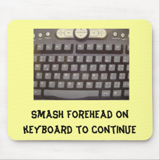 Mousepad Testa da quebra no teclado a continuar