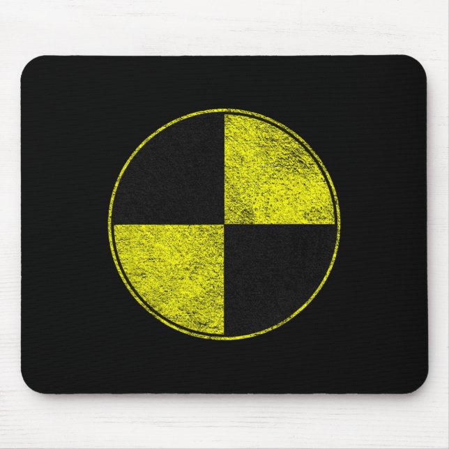 Mousepad Teste de batida, fantasia idiota, pretendo que sou (Frente)